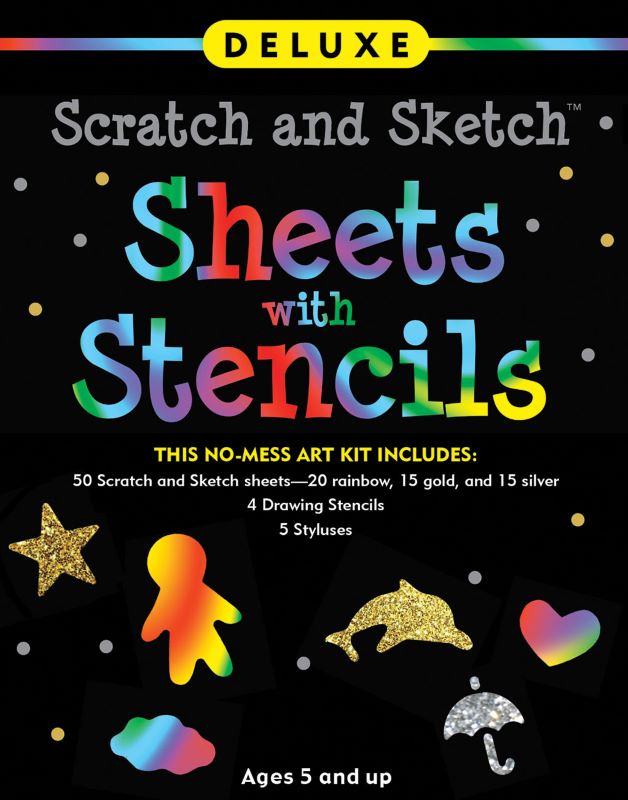 Scratch & Sketch  STENCILS 